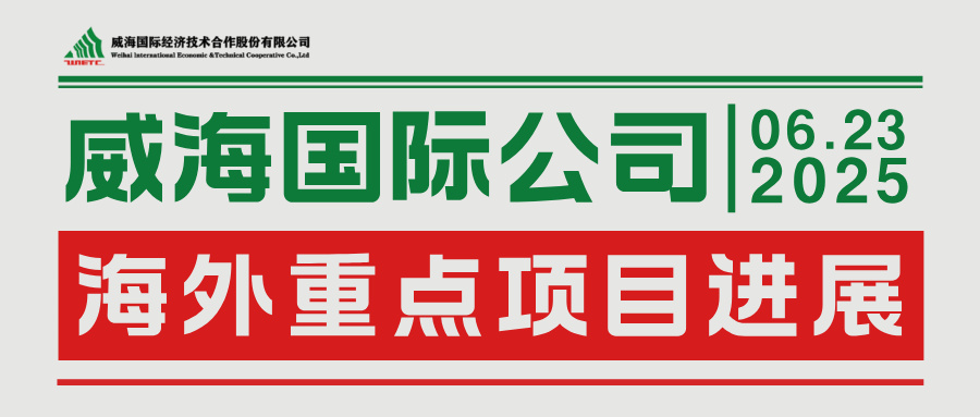 一圖速覽 | 威海國際公司海外重點項目進展